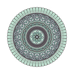 Flower Mandalas. Vintage decorative elements. Oriental pattern, vector illustration. Islam, Arabic, Indian, turkish, pakistan, chinese, ottoman motifs