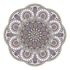 Flower Mandalas. Vintage decorative elements. Oriental pattern, vector illustration. Islam, Arabic, Indian, turkish, pakistan, chinese, ottoman motifs