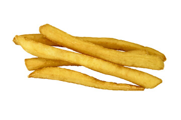 French fries isolated