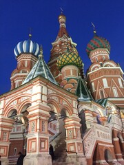 Fototapeta na wymiar St Basil Cathedral_Moskow