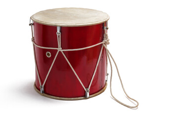 Georgian traditional drum doli isolated on white