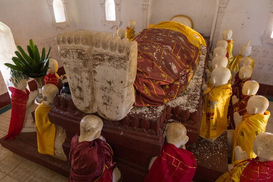Buddha image, Kakku Pagodas, Taunggyi, Myanmar