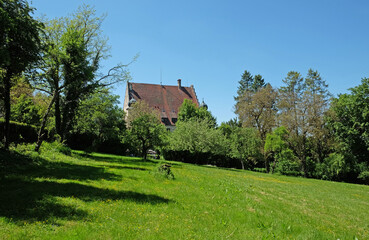 Fototapeta na wymiar Obereggersberg im Altmühltal