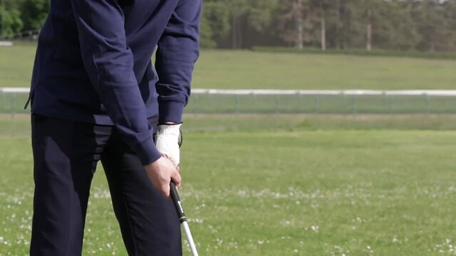 Mauvais Swing de Golfeur au driver en Slow-Motion (120fps)