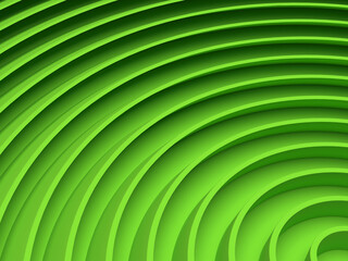 Green abstract background. This pattern works for text backgrounds, web design, print or mobile application. 3D illustration.