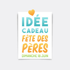 Fête des Pères - Idée Cadeau