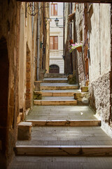 Fototapeta na wymiar Old Tuscany town. Italy concept