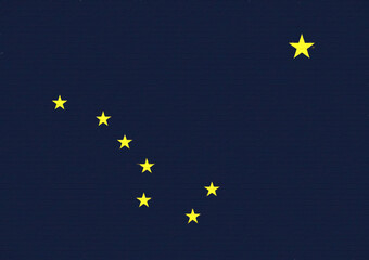 Flag of Alaska Wall