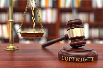Copyright law - obrazy, fototapety, plakaty