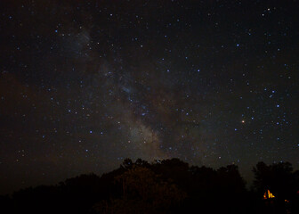 Naklejka premium star scape