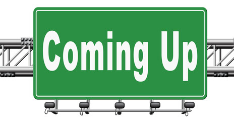 coming up