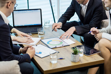 Business People Meeting Conference Discussion Corporate Concept,business team,business partners discussing documents and ideas,Business conference in a modern office