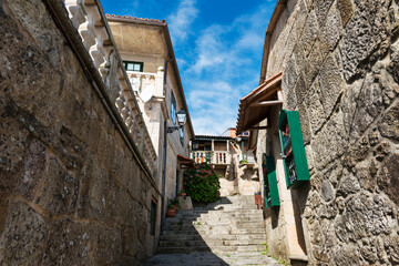 Fototapeta premium Beautiful village of Combarro in Galicia, Spain