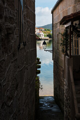Beautiful village of Combarro in Galicia, Spain