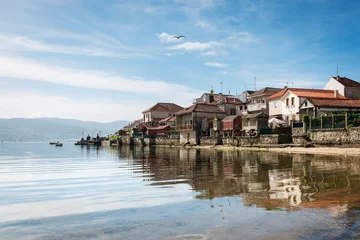 Papier Peint photo autocollant Côte Beautiful village of Combarro in Galicia, Spain