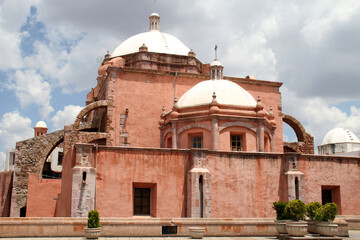 Fototapeta na wymiar Templo de San Agustín, Zacatecas, Mexico