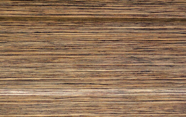 Texture of a striped wood background closeup