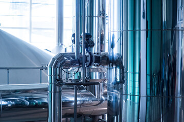 Industrial Beer Brewing