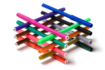 Multicolored markers isolation