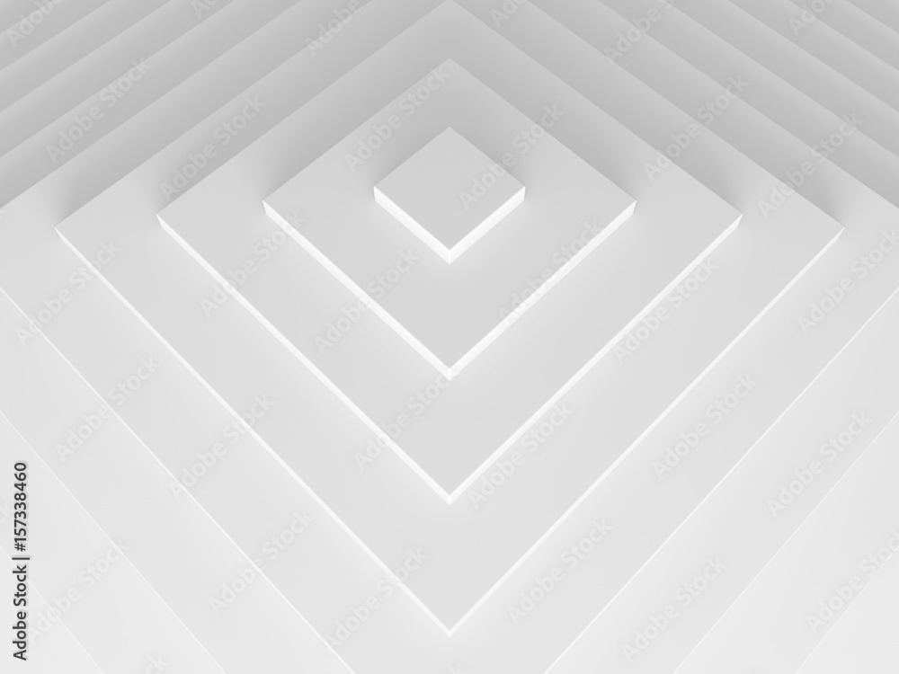 Poster white clean abstract background image. 3d illustration. works for text and website background, print