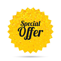 Special offer sign icon. Sale symbol.