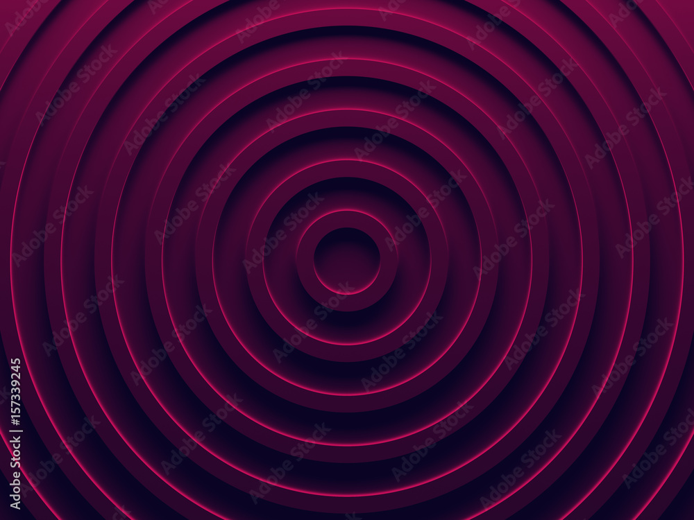 Poster vibrant pink rings. abstract background. this pattern works for text backgrounds, web design, print 