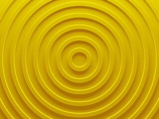 Yellow swirl. Abstract background for graphic design, book cover template, business brochure, website template design. 3D illustration.