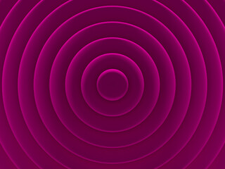 Naklejka premium Pink circles abstract background. This pattern works for text backgrounds, web design, print or mobile application. 3D illustration.
