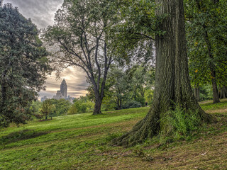 Central Park, New York City spring