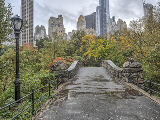Gapstow bridge Central Park, New York City