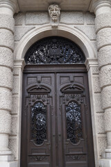 Obraz premium Portal, Burgtheater Wien