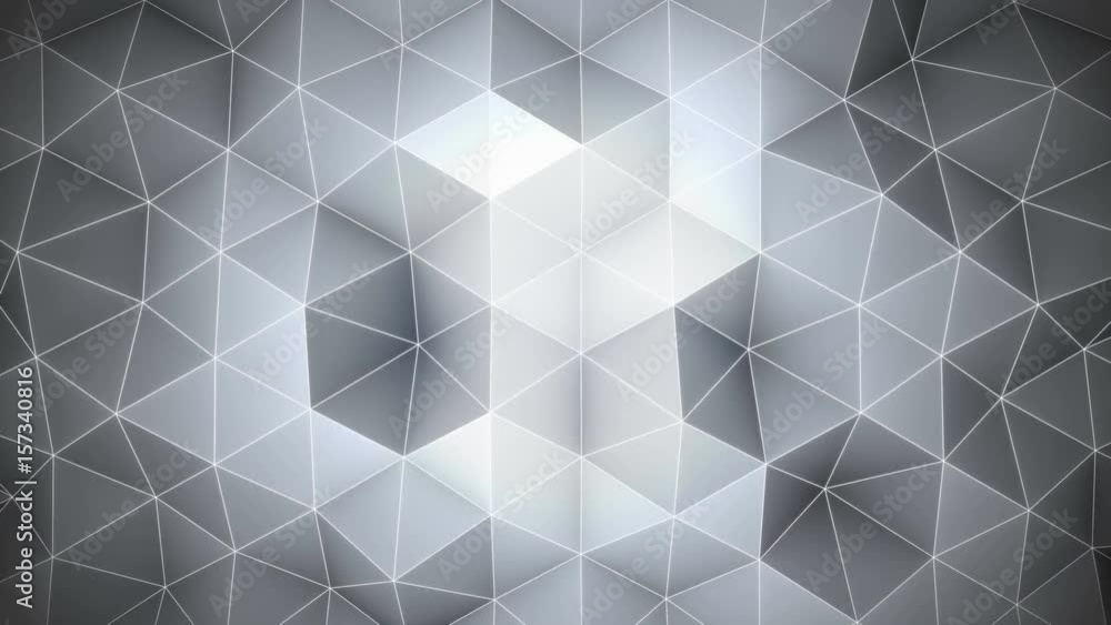 Poster abstract grey background. seamless loop 3d render. 4k uhd (3840x2160)