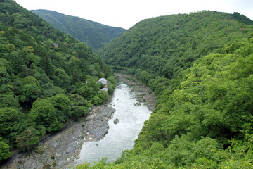 Fototapeta na wymiar Katsura River, Kyoto