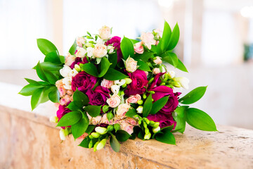 Beautiful wedding bouquet