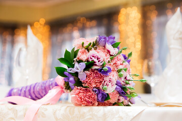 Beautiful wedding bouquet