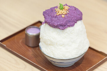 Purple Cassava Bingsu