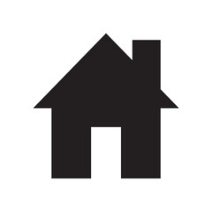 Fototapeta premium Home minimal style Icon vector Eps10