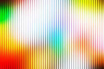 Rainbow abstract with light lines blurred background