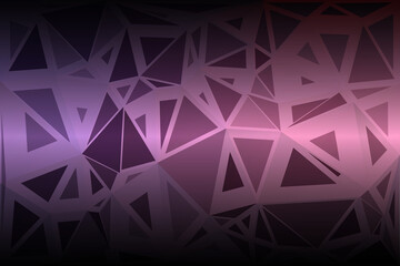 Purple blue pink random sizes low poly background