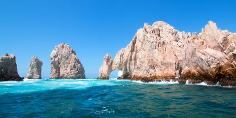 Printed roller blinds Mexico El Arco (the Arch) at Lands End at Cabo San Lucas Baja Mexico BCS
