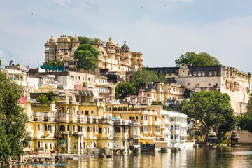 Fototapeta na wymiar Udaipur city Palace in Rajasthan