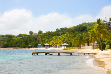 Antigua, Caribbean islands, English Harbour view