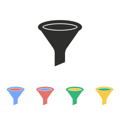 Funnel - vector icon.