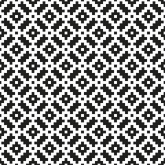 Mosaic seamless pattern. Modern geometric texture