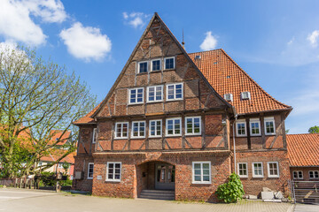 Historic house in the old town of Luneburg