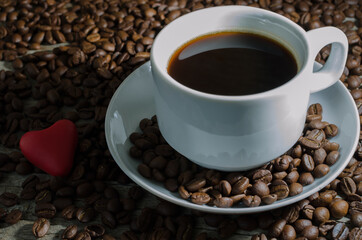 Coffee Cup and heart