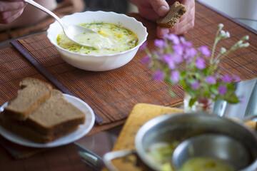 mushroom soup