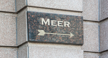 Schild 204 - Meer