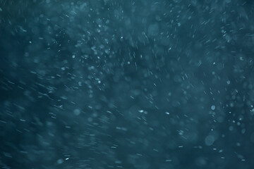 abstract White flakes on blue night background