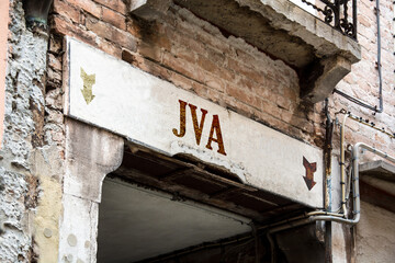 Fototapeta premium Schild 226 - JVA